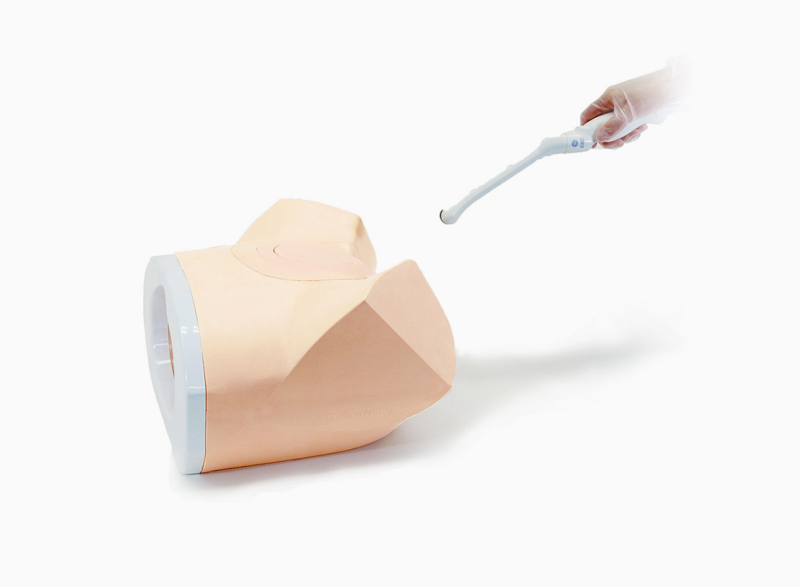 Simulador de ecografia pélvica